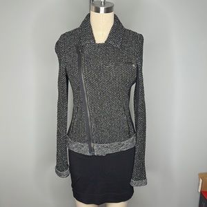 Rag & Bone - Asymmetrical Zip Knit Jacket - size XS